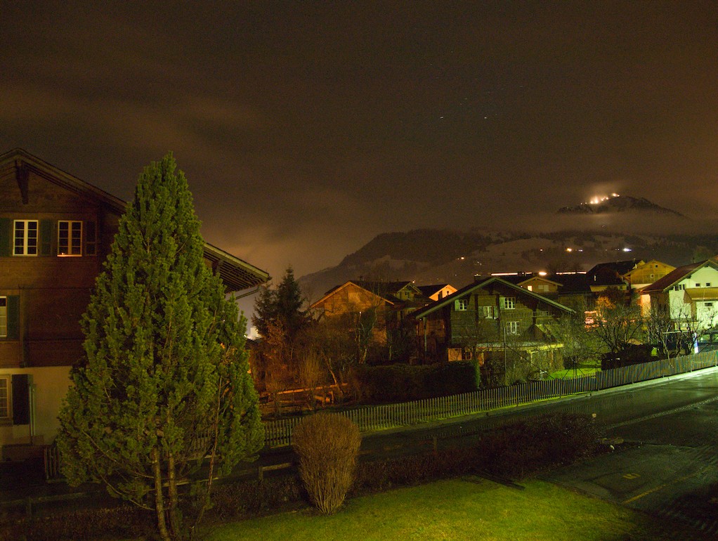 Bergdorf, Langzeitbelichtung 3