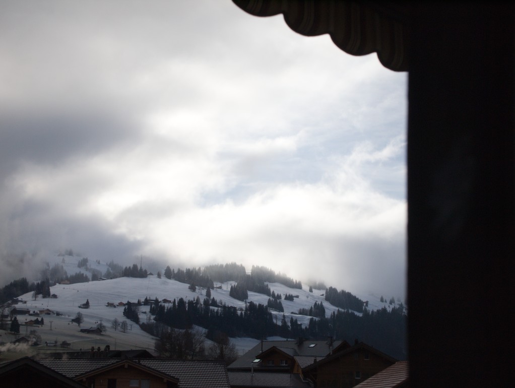 Rinderberg in Wolken 2
